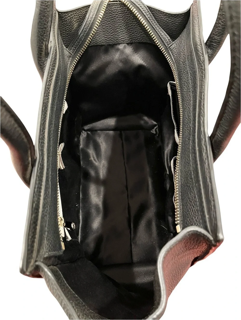 Henri Bendel Rivington Leather Tote 2 Fer EUC - Picture 9 of 9